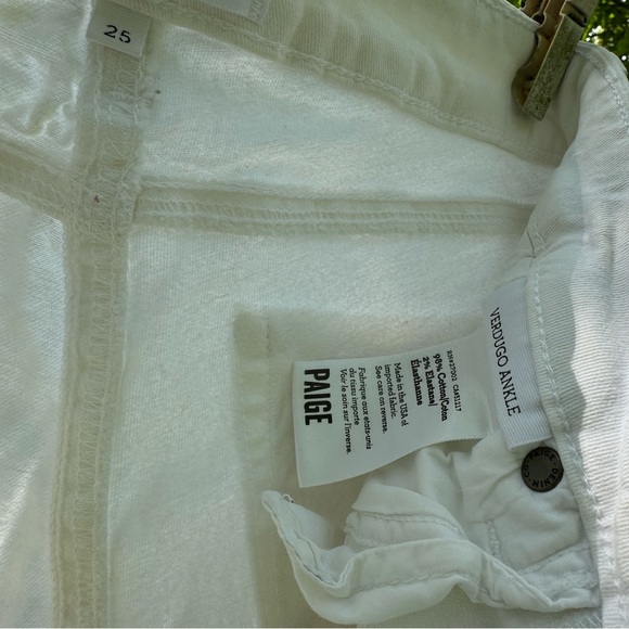 PAIGE Veruno Ankle ZipPant 25 - Picture 3 of 4